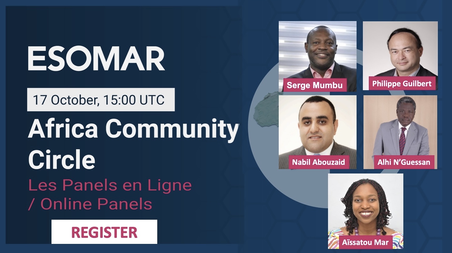 ESOMAR Africa Circle: An exploration of the opportunities and challenges of online panels